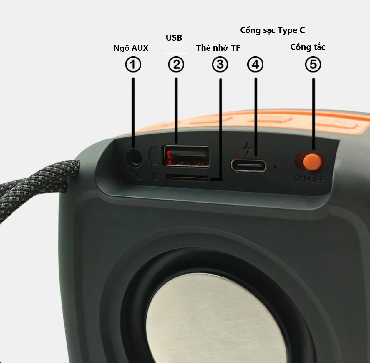 Loa Bluetooth LED X-911