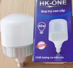 Bóng LED Bulb HK-One trụ nhôm 40W