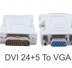 Đầu chuyển DVI (24+5) ra  VGA