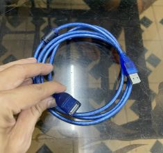 USB  nối dài  1,5m xanh	chống nhiễu