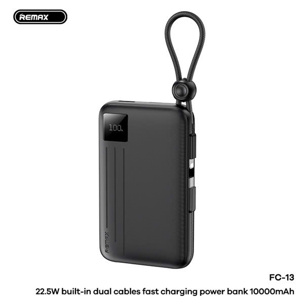 Pin sạc dự phòng Remax FC-13 10.000mah sạc nhanh PD+QC 20w +22.5w