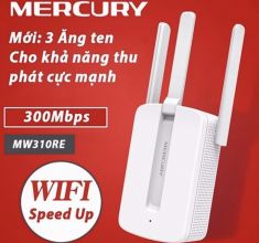 Kích sóng Wifi MERCURY - MW300RE 3 anten