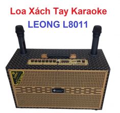 Loa Karoke Xách Tay L8011 kèm 2 mic không dây