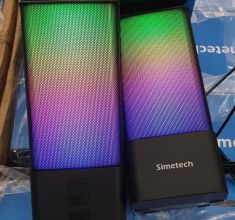 Loa vi tính Simetech KQ-06 LED, 1 cổng USB