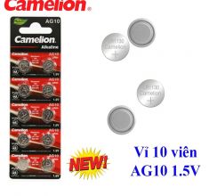 Pin Camelion AG10 vỉ 10 viên