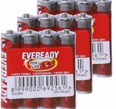 Pin EVEREADY 1012 SW4 AA vĩ 4 viên