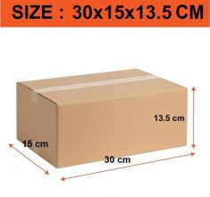 Hộp carton đóng hàng 30x15x13.5 (cm)